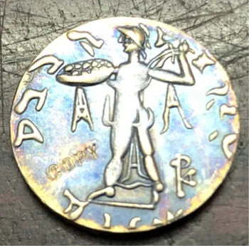 160BC-145BC Gadiem, Indija(seno)(Indo-grieķu)Drachm-Menander Kopēt Monētas