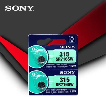 2pc Sony 100% Oriģināls 315 SR716 SR716SW EP2012 D315 Šūnu Poga Baterijas ar Sudraba Oksīda vīrieši, dāmas bērnu pulksteņi mazumtirdzniecības kartes