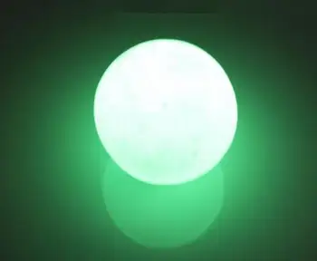35mm Zaļa Spīd tumsā Kalcīts Spīd Gaismas Kristāla Bumbu Tumša Akmens Bumbu Dziedināšanas Jomā