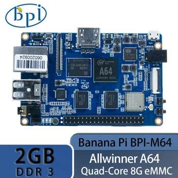 Banānu Pi BPI-M64 AllWinner A64 64 Bitu Quad-core Mini Viena Borta Datoru Open Source Aparatūras