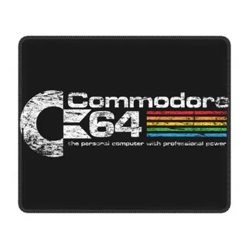 Commodore 64 Amiga Peles Paliktņa ar Bloķēšanas Malas Ūdensizturīgs Spēlētājs, peles paliktnis ar neslīdošu Gumijas Bāzes Datoru C64 Logo Biroja Galda Paklājiņš