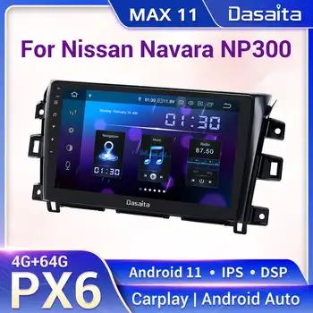 Dasaita MAX11 Android11 Multimediju par Nissan Navara NP300 2014 - 2018 Auto Stereo 10.2