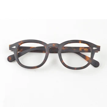 Džonijs Deps Brilles Vīriešiem, Optiskās Brilles Rāmis Sievietēm Zīmola Dizaina Acetāts Vintage Datoru Brilles augstākās kvalitātes Z088