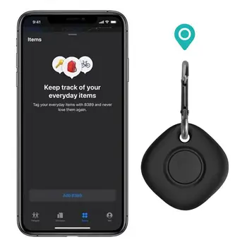 Samsung Galaxy SmartTag atrašanās vietas Noteicējs Gadījumā Keychain Anti-zaudēja Vāciņu Piedurknēm Aizsardzības Gadījumā Par Gudru Frāzi Trackers Turētājs